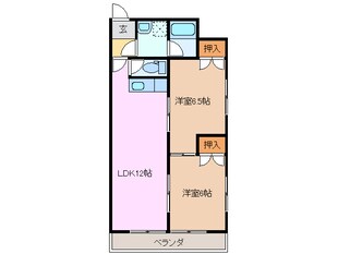 パークビレッジ津の物件間取画像